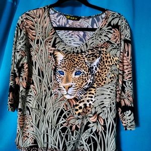Nice Leopard Print Top